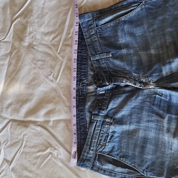 VINTAGE 7 for All Mankind Wide Leg Jeans - Picture 7 of 9